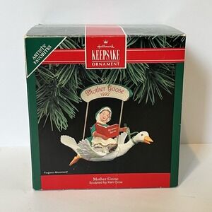 Hallmark Keepsake 1992 Mother Goose Christmas Ornament‎ Original Box Ken Crow